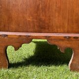 Semainier with support height in Mahogany