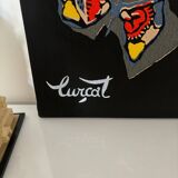 print on canvas the rain and the good weather by Jean Lurçat