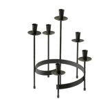 Vintage Candlestick • Spiral • Harry Boström • Bo Svensk • 1960