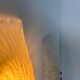 Pair of vintage wall lights, bubbled Murano glass, Italy 1970