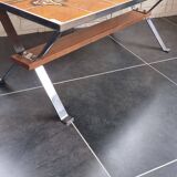 Ceramic tile coffee table signed ADRI 1970