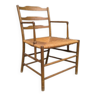 Fauteuil  à dossier échelonné du début du 19e siècle