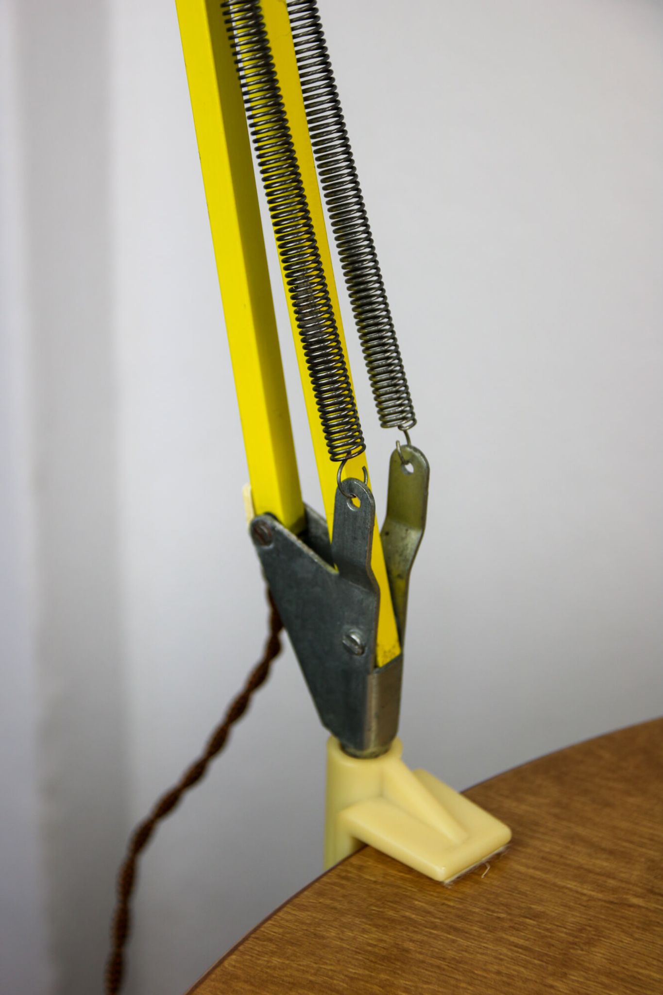 Yellow Adjustable Achitect Table Lamp by Sijaj, 1970s