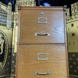 Cabinet binder in oak veneer 1960