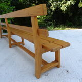 Kindergarten bench solid wood