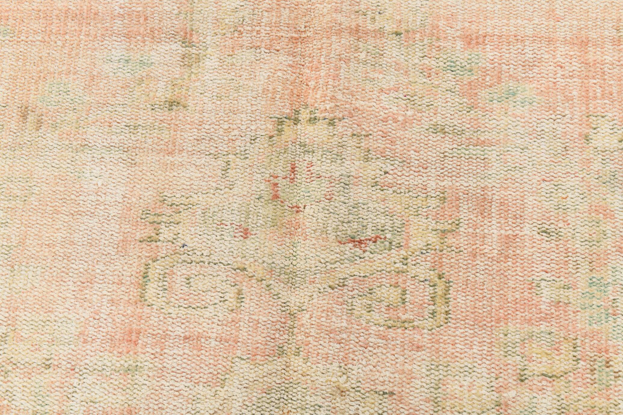 6x9 Tan Beige Classic Vintage Rug, 181x276