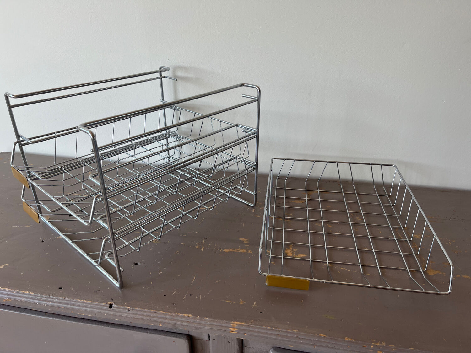 Banette of 3 metal baskets Grieshaber