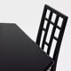 Table et 6 chaises, Thonet post moderne par Ernst W. Beranek années 1980
