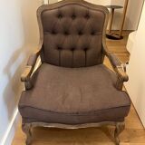 Fauteuil style bergère