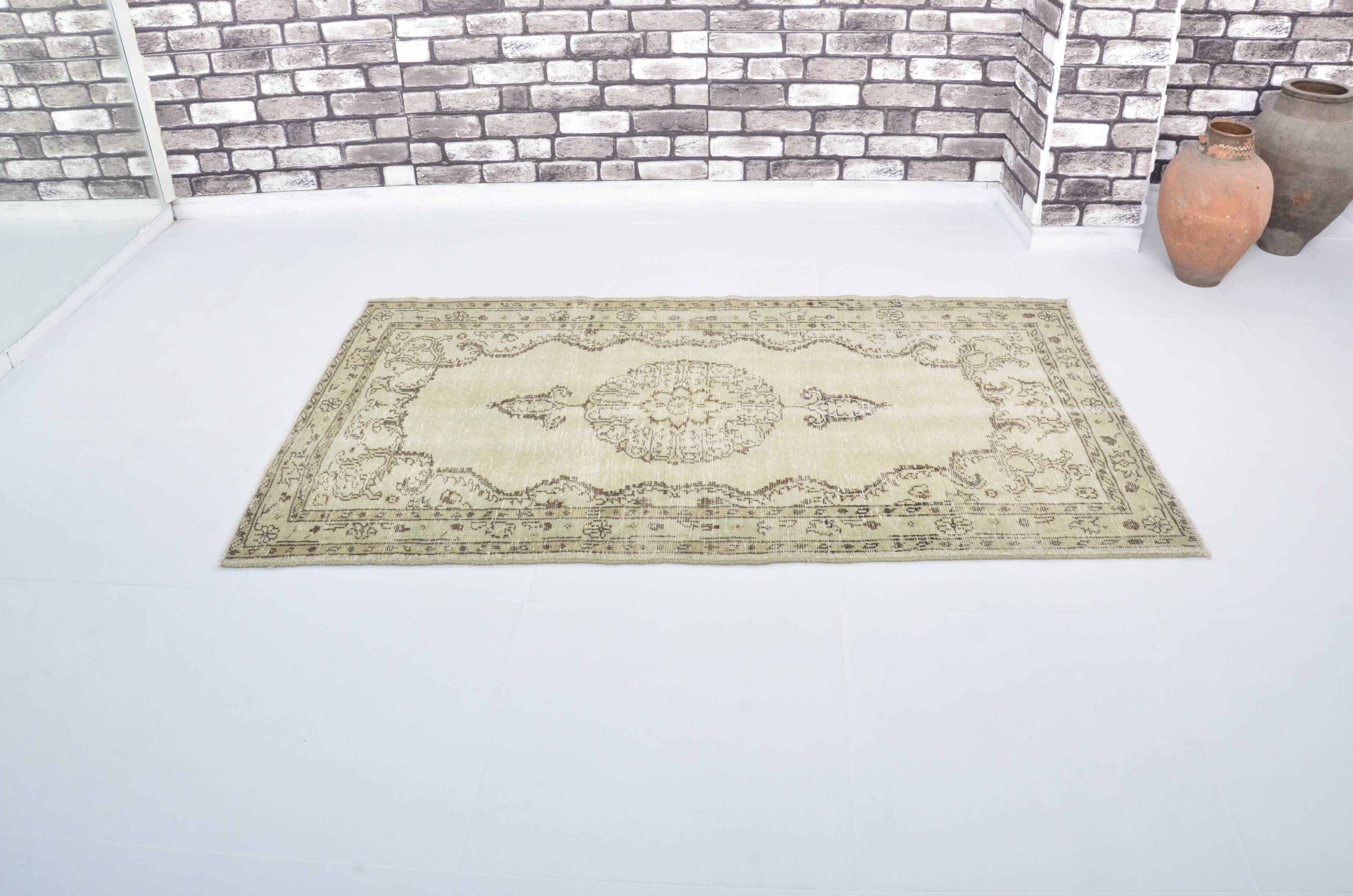 Turkish Oushak Handknotted Carpet sku 3346