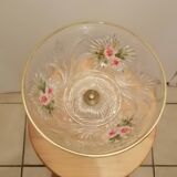 Vintage glass fruit bowl