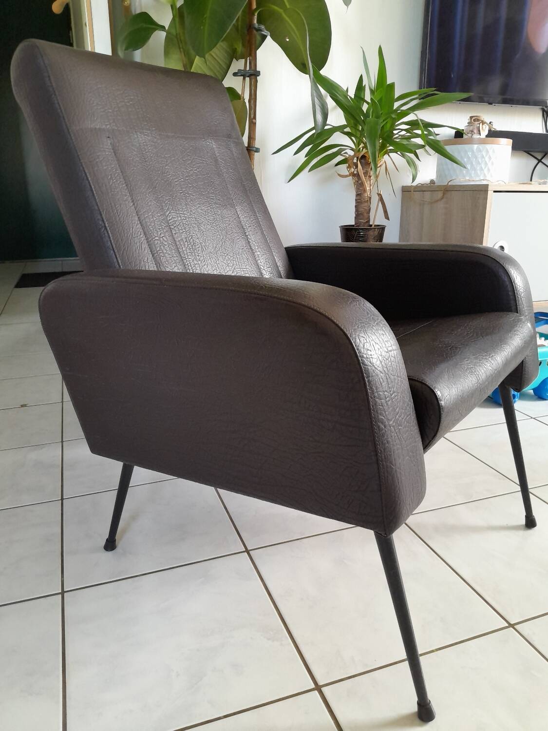 Fauteuil de jean prèvost pour Paris 1960 vintage