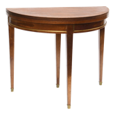 Half-moon shaped games and lounge table