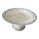 High compote bowl in opaque porcelain from Gien, Montigny model