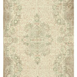 Tapis Beige Oriental Ancien Fait à la Main 164 cm x 289 cm - 38871