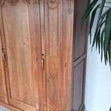 Art Deco walnut wardrobe