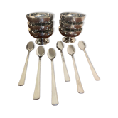 Guy Degrenne ice sorbet cup with spoon in box