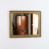 Mirror golden old stucco 61x72cm