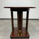 Jugendstil coffee table in mahogany