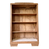 Art Deco library in solid oak