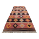 Vintage Turkish hallway rug 128x285 cm