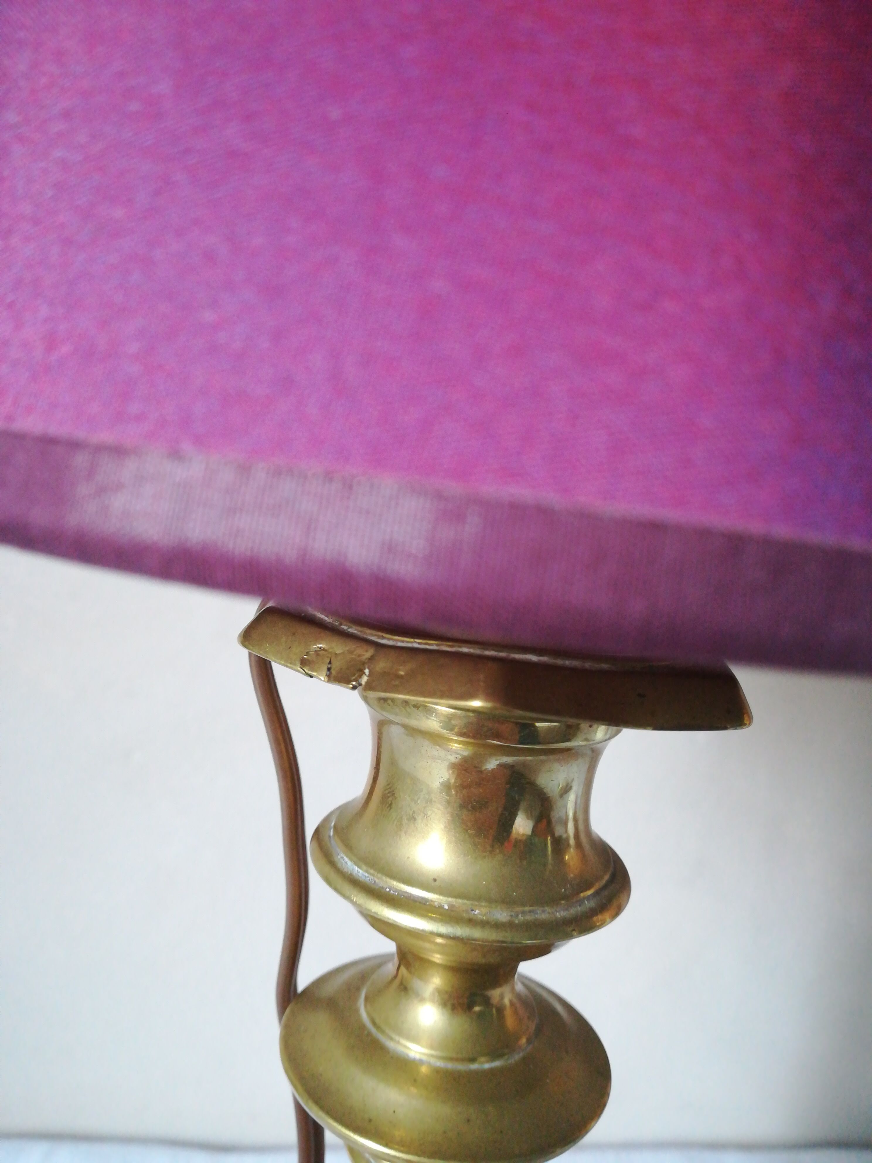 Brass lamp