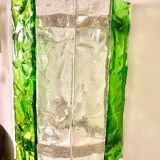 Pair of Murano glass wall lights Abano Poli by Poliarte, Italy 1970