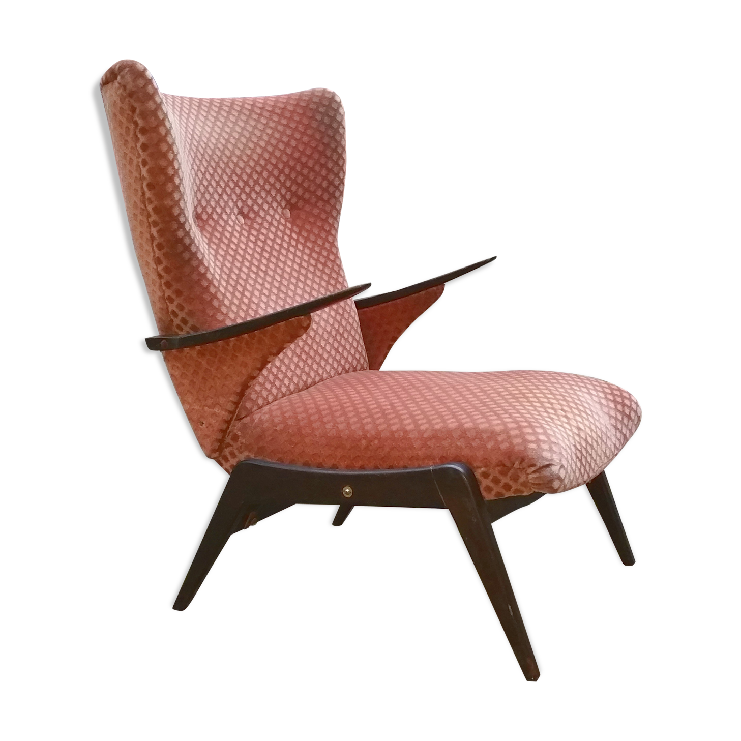 Chair recliner Waing flesh Relax 50 60 vintage years