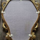 Miroir doré Louis XV - 47x34cm