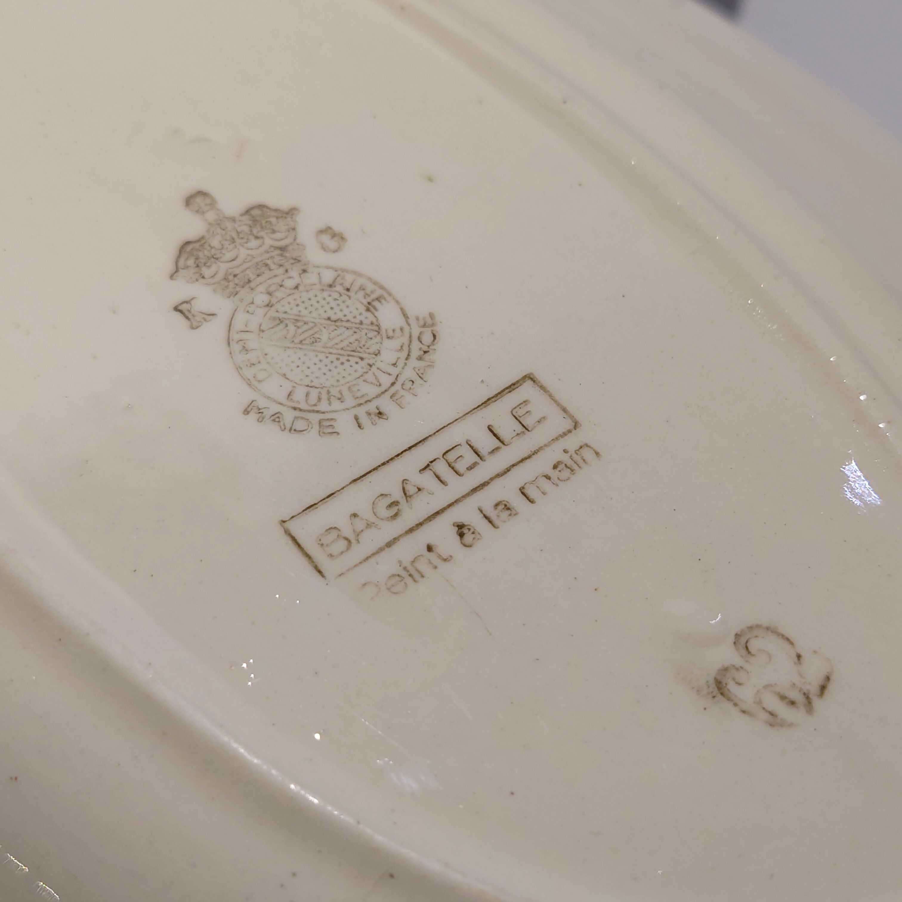 Pair of Ravier K&G Lunéville