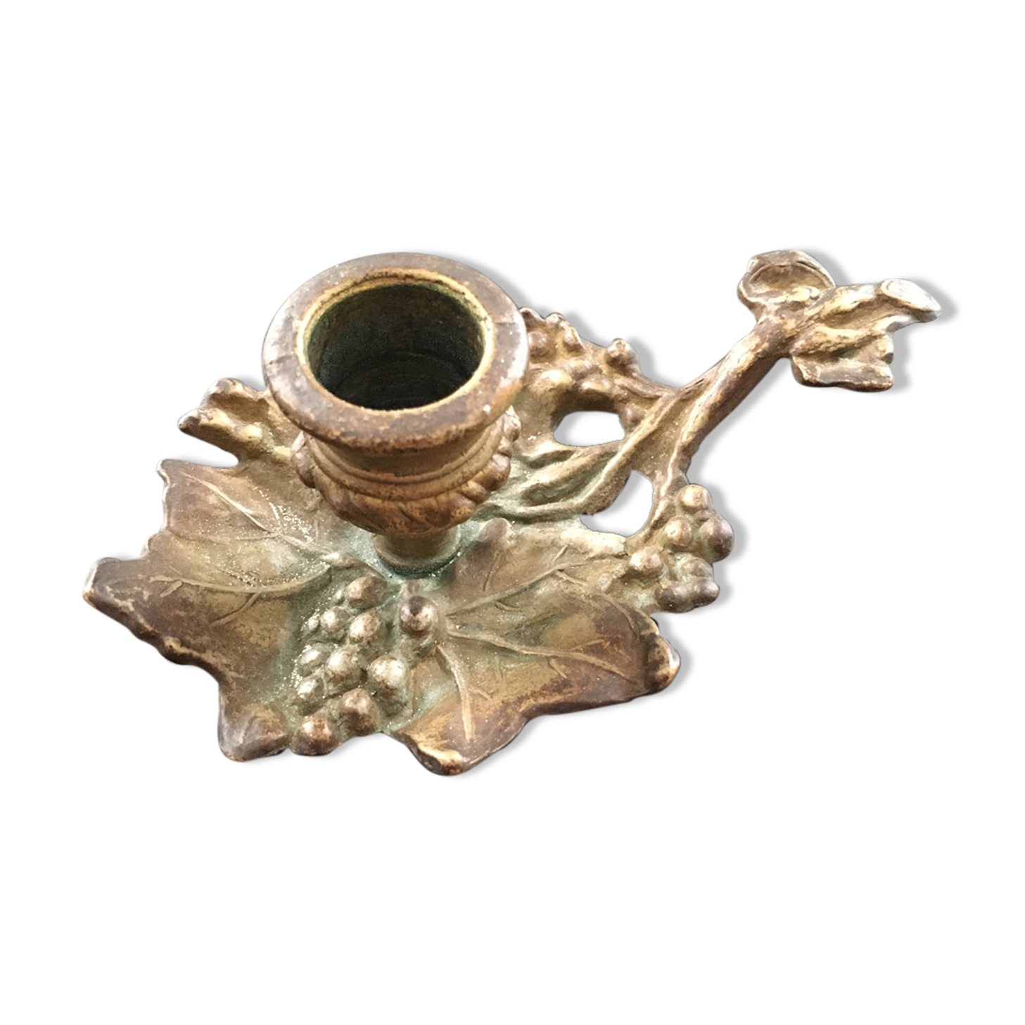 Bronze cellar rave candle holder