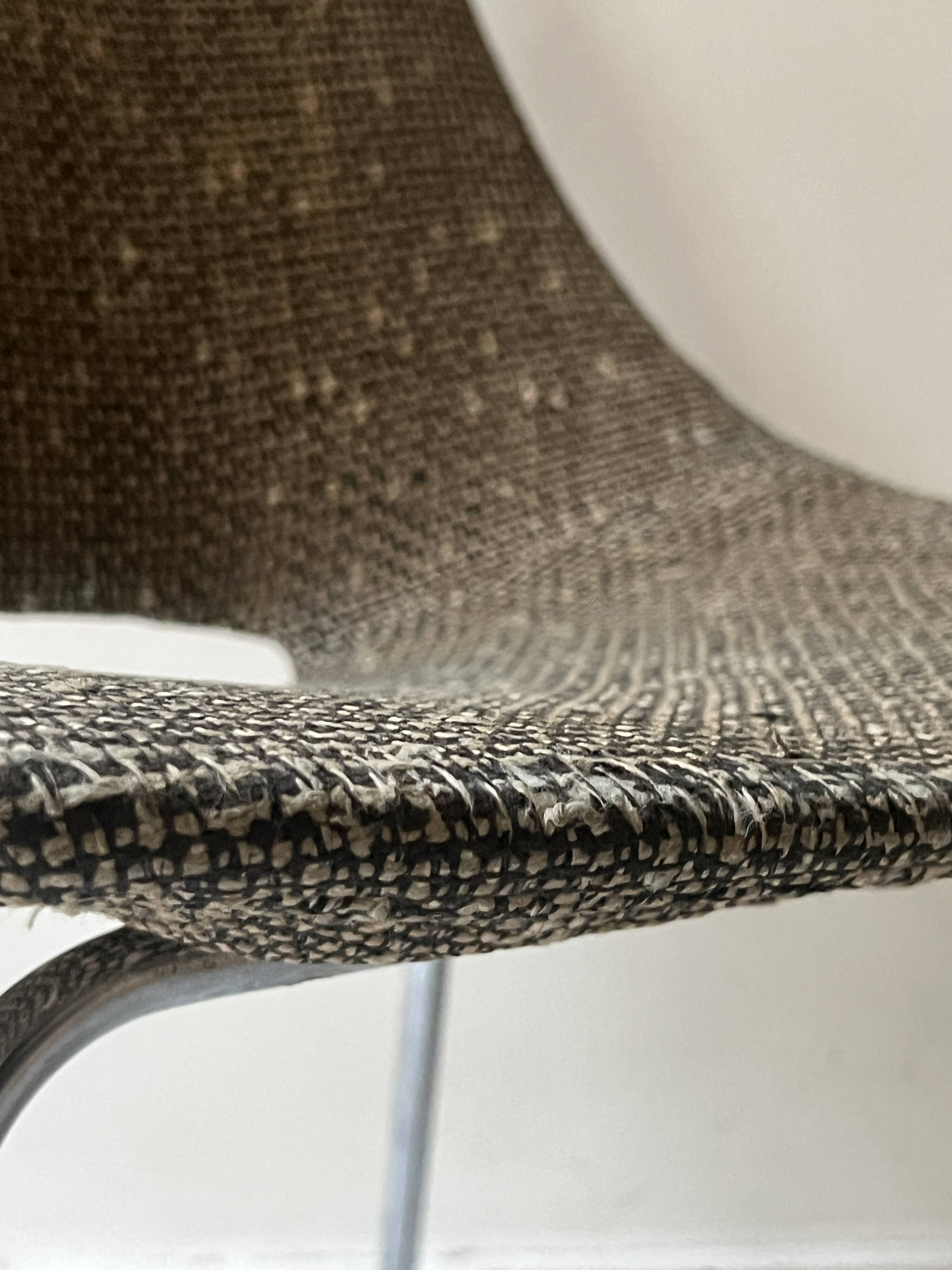 Tonneau chair model Amsterdam by Pierre Guariche for Steiner, 1950.