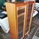 Vintage library display case