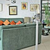 Floor lamp with 3 arms of lights circa 1970/1980