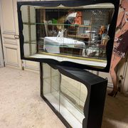 Paire de vitrines de magasin, années 70
