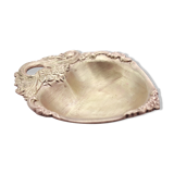 Empty brass heart pocket