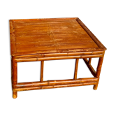 Table basse en bambou