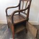 Pierced chair XIX in walnut