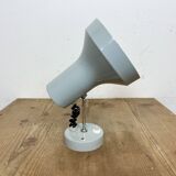 Vintage Grey Metal Wall Lamp by Josef Hurka for Napako, 1970s