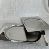 Set of stainless steel dishes by Guy Degrenne