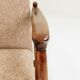 Vintage Armchair by Edmund Homa GFM 64, Tweed Upholstery, Poland, 1960
