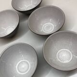 Maredsous ceramic pitcher and bowls