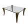 Bronze coffee table by Peter Ghyczy 60/70