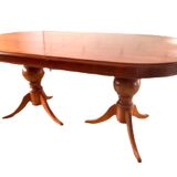 Solid cherry dining table