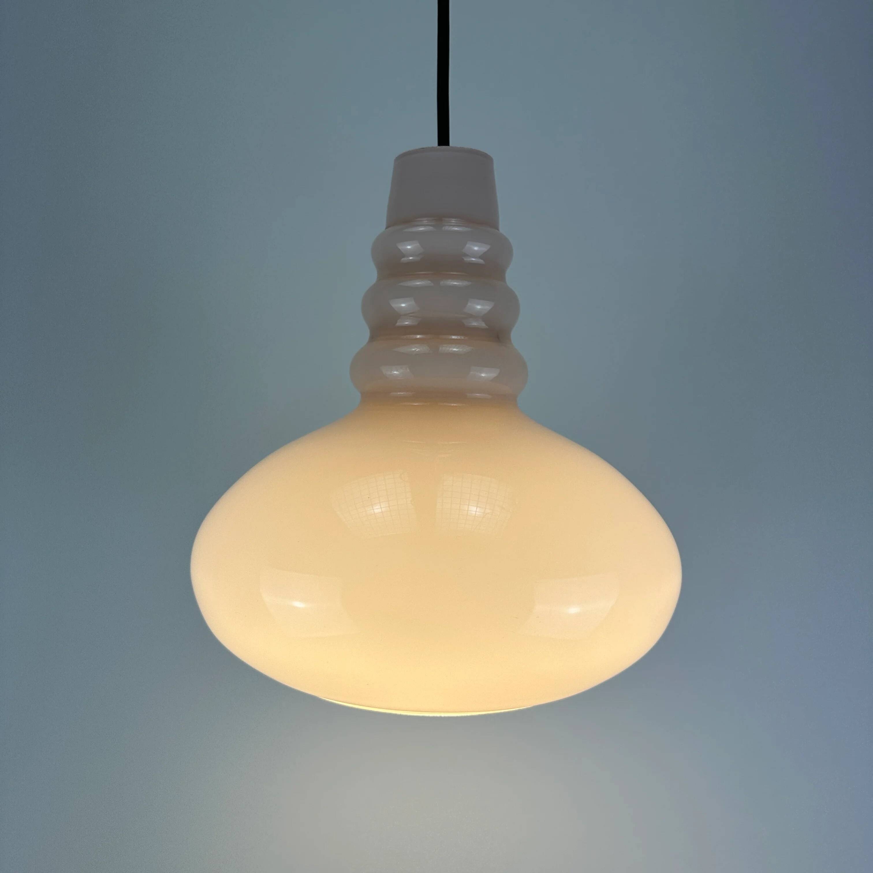 Rare light pink suspension by Peill & Putzler 1960