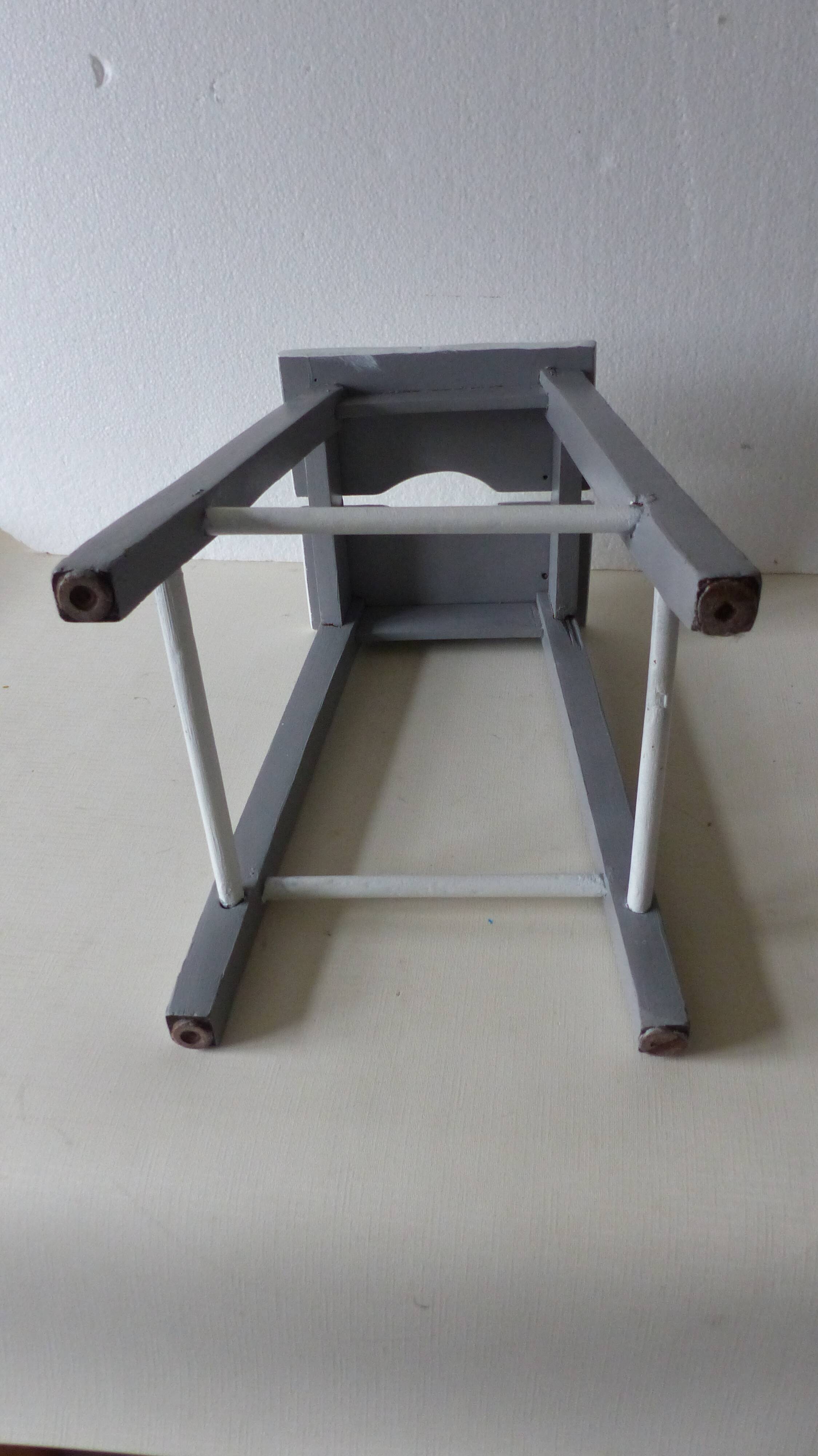 Wooden stool