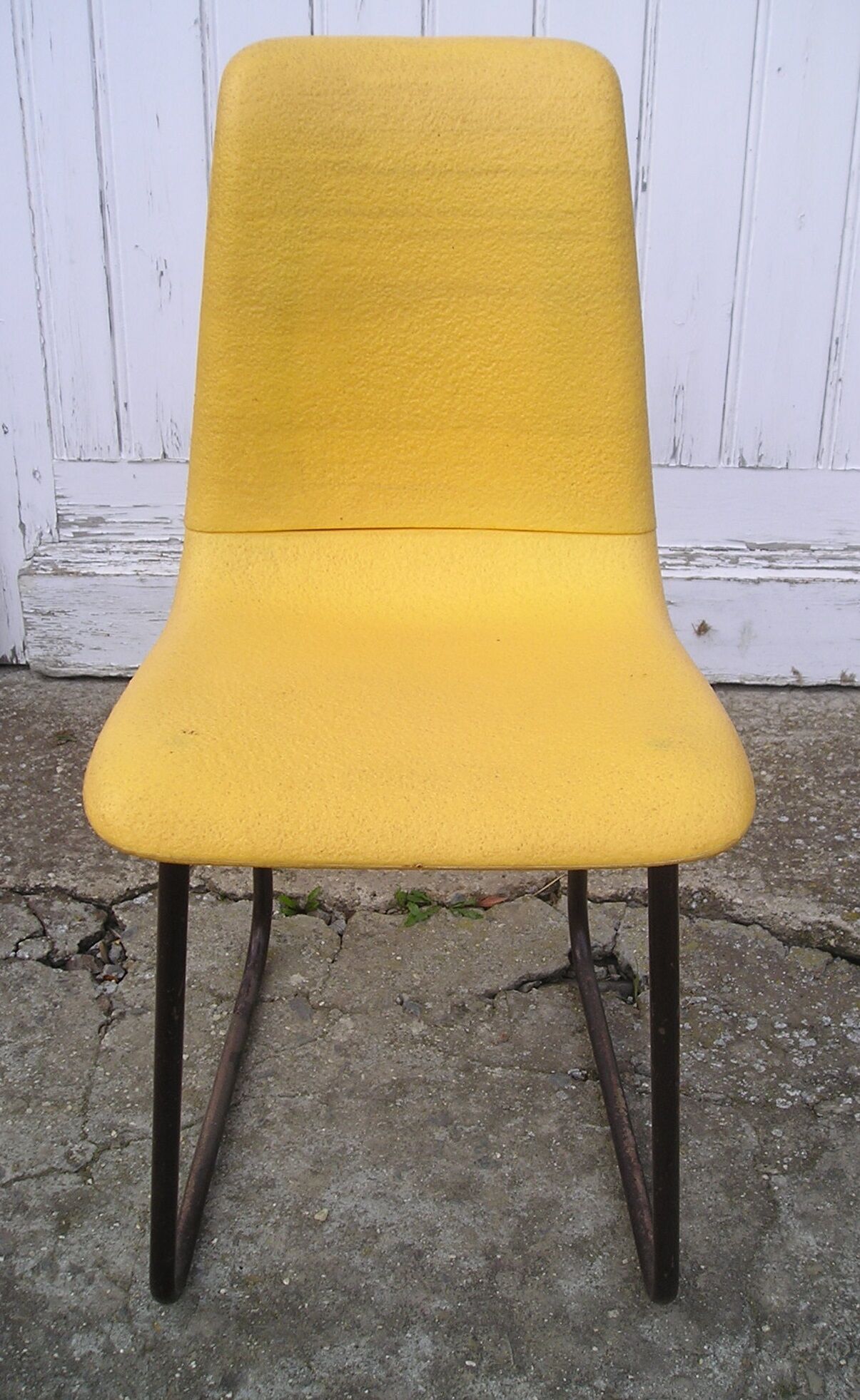 School desk and vintage chair