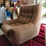 Pair of design armchairs 70