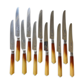 11 amber knives