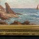 École Française du XXe siècle, Marine méditerranéenne, huile sur toile